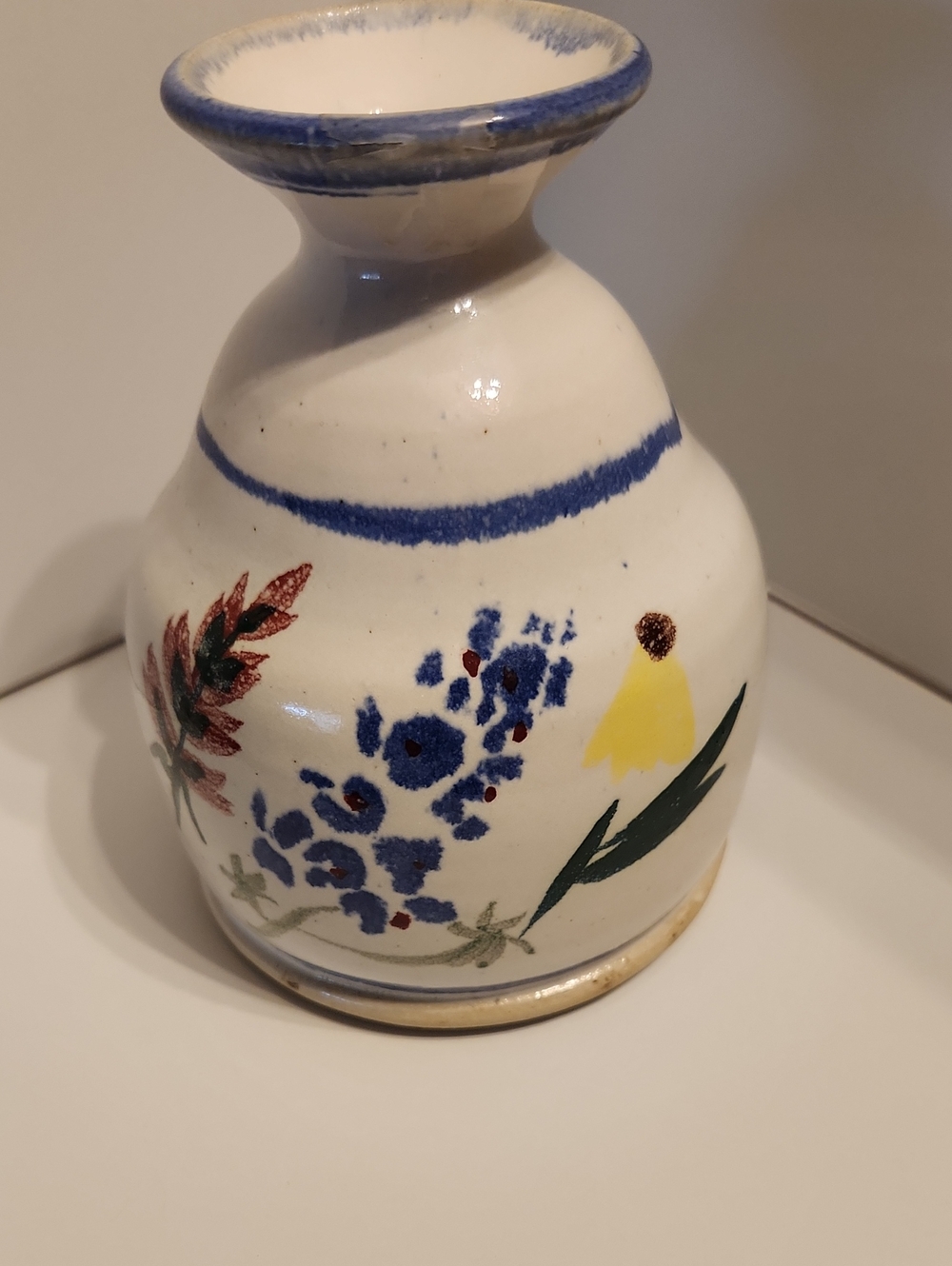 Vase, Hand Painted and Signed by the Artist